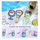 thumbnail image 3 of 80 Piezas Insertos  Para Abrebotellas Abridor Vino De Cerveza Malubero Plateado, 3 of 5