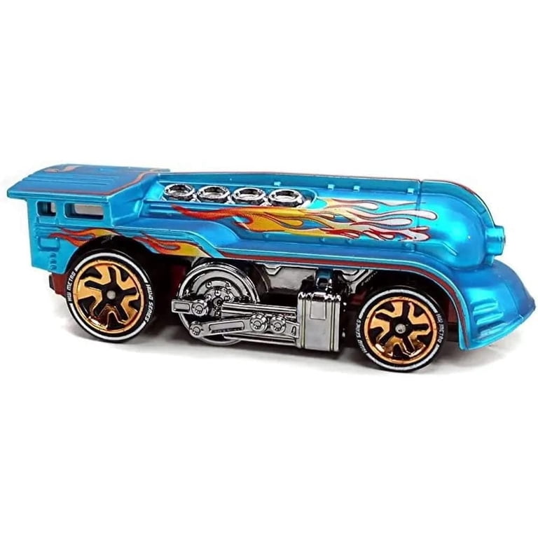 Hot Wheels ID West Coast Flyer, 1/64 Scale, Spectraflame Blue, HW