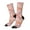 2 Black-2, variant on Beautiful Fox Print Adult Socks for Men & Women,Calf Socks, Ankle Socks,Boots Socks,Breathable Casual Sock,Unisex Crew Socks