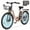 Pink, variant on Lilypelle Electric Bike for Unisex Adults,24/26" 7-Speed Step Thru Electric Bicycle ,36V,20MPH