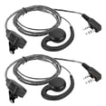 thumbnail image 4 of Accesorios para walkie talkies, 2 piezas HR‑81 Walkie Talkie Auricular walkie talkie Auriculares walkie talkie Integración perfecta, 4 of 8