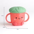 thumbnail image 5 of Itzy Ritzy Taza de refrigerio para niños pequeños - Taza de refrigerio a prueba de derrames para niños pequeños con tapa de silicona suave para un fácil acceso a los alimentos - Contenedor de refriger, 5 of 5
