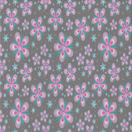 

Ahgly Company Indoor Square Patterned Viola Purple Area Rugs 5 Square