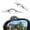 White, variant on KINGWOLF 2 PCS Blind Spot Mirror with Side Mirror Rain Guard 360 Degree Rotation Reverse Assist Mirrors Universal for Most Cars,Black