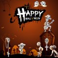 thumbnail image 4 of PENGX S925 Pure Silver Demon Ghost Expression Earrings Halloween Funny Cute Earrings, 4 of 7