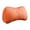 Orange, variant on Coffee Embroidered Leather Velvet Car Headrest Interior Accessory Diamond Pattern Coffee Color 11.42X5.12X3.94 Inches 0.33 Pounds Rich Color