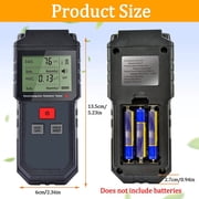 POYIPI EMF Meter, Handheld Portable Radiation Detector, Black