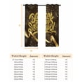 thumbnail image 6 of Fsddascl Blackout Curtains for Bedroom/Living Room, Thermal Insulated Kitchen Curtains, Grommet Darkening Window Treatment Drapes 52"x84"x2, 6 of 6