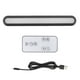 thumbnail image 2 of Barra de luz LED de escritorio recargable por USB, luz de lectura magnética para escritorio, luz táctil para gabinete con funcionamiento a batería y atenuación continua en color negro, 2 of 14