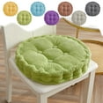 thumbnail image 6 of sruoe Seating Cushions, Seat Pads for Kitchen Chairs, Cushion Seat Pads, Chair Cushions, Round Thickened Soft Stool Cushion, Indoor Outdoor Seat Pad for Home, Dining, Office, 6 of 6