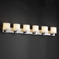 thumbnail image 2 of Justice Designs Fusion Modular 6-LT Bath Bar - Polished Chrome - FSN-8926-30-OPAL-CROM, 2 of 2