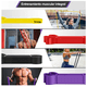 thumbnail image 3 of Kit 4 Pcs Bandas Bloosom De Resistencia De Ejercicio Yoga Y Fitness Multicolor, 3 of 4
