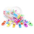 thumbnail image 1 of Paquete de 100 clips de costura multicolor para costura de tela, encuadernación, acolchado, manualidades. Sincero Hogar, 1 of 5