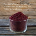 thumbnail image 5 of The Spice Way - Pure 100% Sumac, No Salt, No GMO, No Irradiation, Spice Seasoning Powder 4 oz (Resealable Bag) (Sumak), 5 of 7
