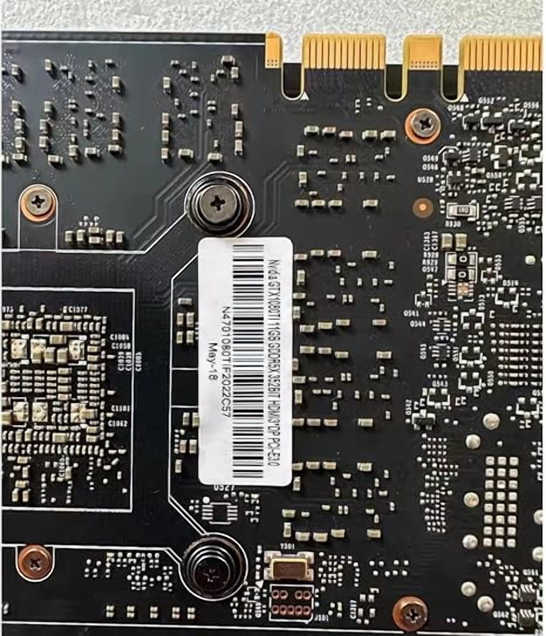 GTX 1080TI 11GB DDR5 Turbo Graphics Cards GTX1080TI Video Cards 1080 Ti 11gb GPU for Desktop Games Server GPU