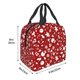 thumbnail image 3 of Easygdp Red Christmas Cheer. Bolsa Térmica Premium - Tela Oxford Impermeable, Gran Capacidad, Bolsillo Frontal, Unisex para Trabajo, Escuela, Actividades al Aire Libre y Picnics, 3 of 8