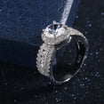 thumbnail image 5 of K-KED Elegant 925 Silver Filled Rings Women Anniversary Party Delicate Jewelry Sz 6-10-10, 5 of 6