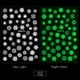 thumbnail image 2 of Clearance! Halloween Decor! Halloween Luminous Stickers,Self-Adhesive Nail Sticker Glow In The Dark Buy 2 Get 3, 2 of 4