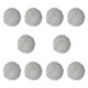 thumbnail image 5 of 10 piezas de micrófono de solapa con reducción de ruido y parabrisas peludo Blanco, 5 of 9
