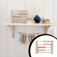 thumbnail image 4 of Wood Abacus Toy Beads Counting Playthings Simple Polishing Safe Design Early Education Math Learning Toys Educational Prop Home Decoration Pink, 4 of 6