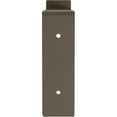 thumbnail image 5 of Ekena Millwork 2"W x 10"D x 7 1/4"H Steel Truss Shelf Bracket, Hammered Brown, 5 of 11