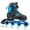 Blue, variant on Adjustable Inline Skates for Kids and Adults with Light up Wheels, Roller Skates for Girls and Boys, Skates Men and Women Outdoor and Indoor - Green Large(5M/6W-7.5M/8.5W US)