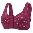 thumbnail image 1 of Abcnature Plus Size Bras for Women Printing Thin Style Ventilate Plus Size Bras without Steel Rim, 1 of 2