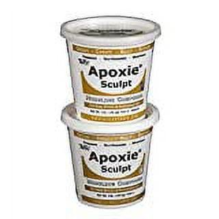 Aves Apoxie Sculpt 2 Part Modeling Clay Compound, A and B Waterproof  Molding Clay for Sculpting, Repairs and More, 1lb Natural