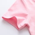 thumbnail image 3 of WIBACKER 2-7T Kids Baby Girls Short Sleeve Crew Neck T-Shirt 100% Cotton Tee for Toddler Summer, 3 of 8