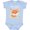 AE-Light Blue, variant on Inktastic My Gigi Loves Me- Little Fox Boys or Girls Baby Bodysuit