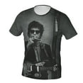 thumbnail image 2 of Men T-shirts BOB DYLAN-8 Short Sleeve Crew Neck T Shirts Tee Tops For Men XXL, 2 of 5
