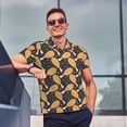 thumbnail image 4 of Fotbe Chicken Legs Camiseta Polo de Golf para Hombre con Estampado – Camisa Deportiva Transpirable con Cuello Abotonado-4X-Large, 4 of 6