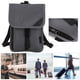 thumbnail image 5 of Bolsa para pasaporte de viaje BuyWeek bolsa de pasaporte con certificado RFID color Gris oscuro, 5 of 11