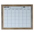 thumbnail image 1 of DesignOvation Beatrice Framed Magnetic Dry Erase Monthly Calendar, 23x29, Rustic Brown, 1 of 4
