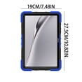 thumbnail image 5 of 3-in-1 Tablet Case for Samsung Tab A9+ 11 inch(2023), 360° rotating stand, cool anti-slip texture, shock and drop resistant, all-inclusive silicone case, 5 of 7