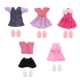 thumbnail image 1 of vestido de ropa de muñecas 1/12 trajes de muñecas ropa conjuntos de zapatos Estilo1 Fanmusic vestido de ropa de muñecas, 1 of 7