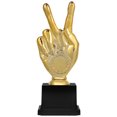 thumbnail image 1 of Shisuyan Trophée Doré en Plastique de 18,5 cm pour Étudiants et Enfants, Récompense pour Compétitions, 1 of 8