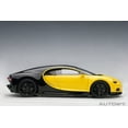 thumbnail image 4 of Autoart 70994 Bugatti Chiron Jaune Molsheim Yellow & Nocturne Black 1 by 18 Scale Model Car, 4 of 11