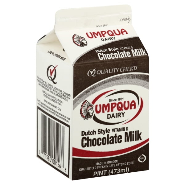 Umpqua Dairy Dutch Style Vitamin D Chocolate Milk, 8 Fl. Oz