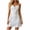 White, variant on Levmjia Women's Satin Slip Nightgown Silk Solid Color Spaghetti Strap Lace Trim Mini Sleep Dress Breathable Sleeping Indoor Relaxation Night
