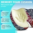 thumbnail image 5 of Premium Gel & Memory Foam Seat Cushion–Doctor Recommended Office Chair Cushion,Car Seat Cushion–Chair Cushions for Back & Sciatica Pain Relief–Seat Cushions for Office & Desk, 5 of 6
