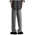 thumbnail image 6 of PuLe Men's Pants Cargo Pants for Men Work Elastic Waist Jogging Pants for Men Straight Fit Men's Trousers, 6 of 6