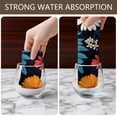thumbnail image 6 of 6 Pcs Funny Kitchen Towels,Pioneer Flower Floral Print Pattern Microfiber Dish Towels,Kitchen Tea Towels,Kitchen Towel Set (18" X 26"), 6 of 7