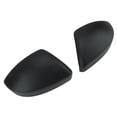 thumbnail image 2 of 2pc Rearview Mirror Cover Cap Door Rearview Mirror Cover Caps Replacement for Range Rover Matte Black, 2 of 9