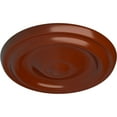 thumbnail image 3 of Ekena Millwork 9 5/8"OD x 1 1/8"P Maria Ceiling Medallion (Fits Canopies up to 1 3/4"), Hand-Painted Firebrick, 3 of 6
