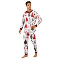 thumbnail image 4 of Lvotionpl 2026 Matching Family Christmas Pjs, Matching Christmas Pajamas Long Sleeve Top & Pants Set Matching Holiday Family Pajama Xmas Sets, 4 of 6
