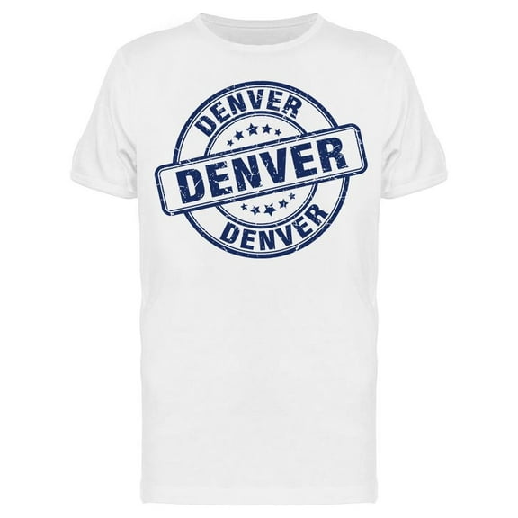 Denver Graphic T-Shirt Men -Image by Shutterstock, Male 3X-Large