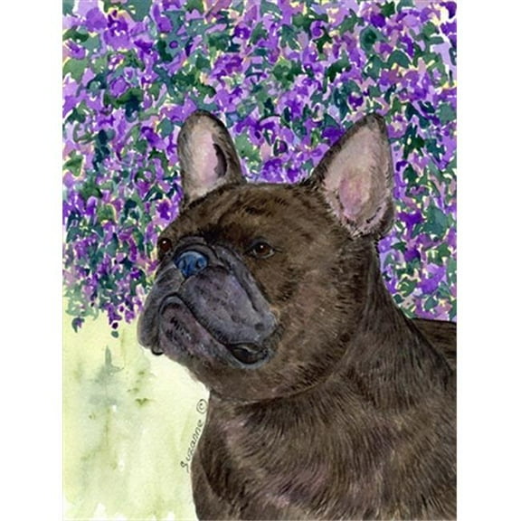 28 x 40 in. French Bulldog House Size Canvas Flag