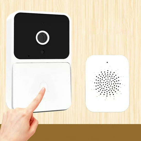 Chmadoxn Smart Wireless Remote Video Doorbell Intelligent Visual Doorbell Home Intercom HD Night Vision Wifi Security Door Doorbell Smart doorbell