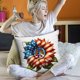 thumbnail image 4 of Funda de almohada de girasol sin núcleo, funda de cojín para sofá del Día de la Independencia, 4 of 5